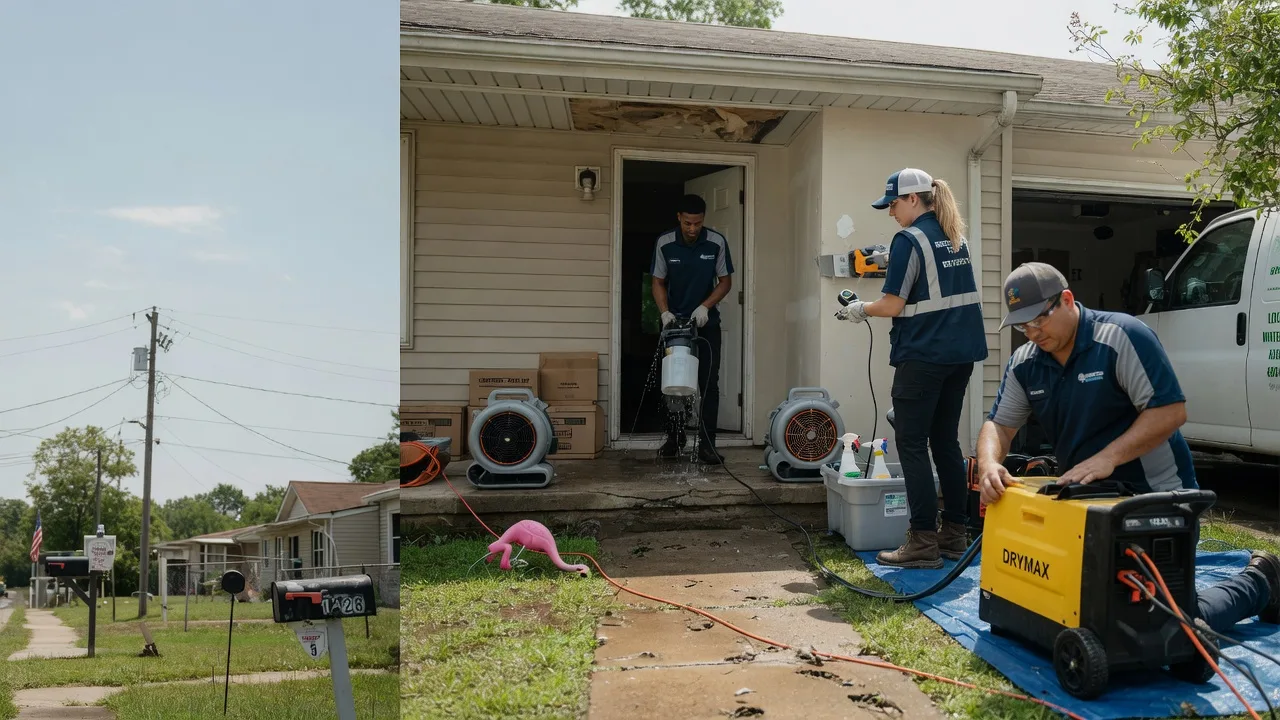 Storm Damage Water Removal in Vincent, AL near me
